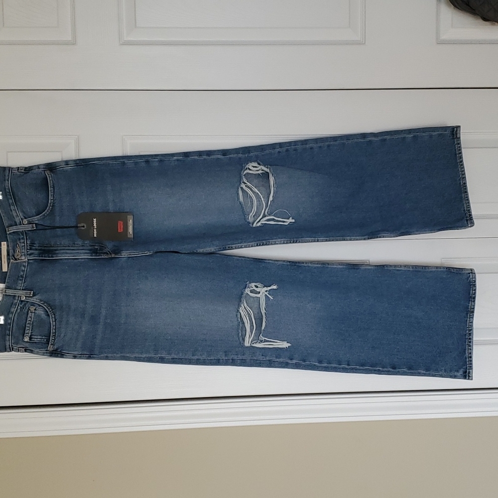 Levi's high loose wide leg jeans size new with tags size 29